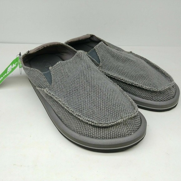 Sanuk Shoes Nwt Sanuk Mens Boys Canvas Vagabonded Sidewalk Surfers
